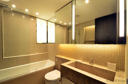 Residential - London master bathroom